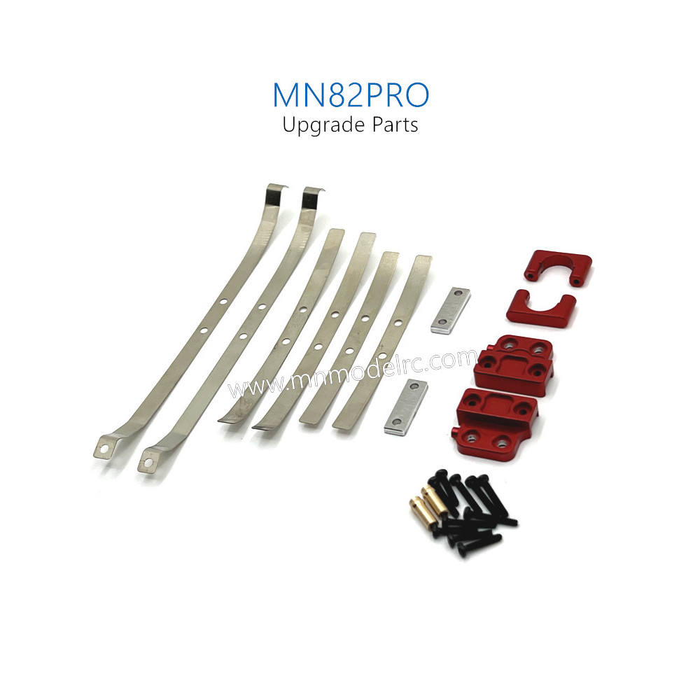 45-MN_MODEL_MN82PRO_Upgrade_Parts_Rear_Fixing_Seat_and_Springs_red
