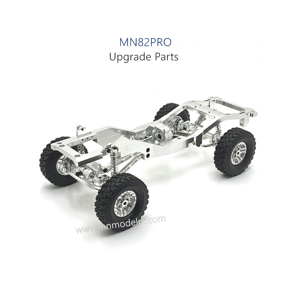 46-MN_MODEL_MN82PRO_Upgrade_Parts_Metal_upgrade_modification_door_bridge_frame_chassis_silver-2