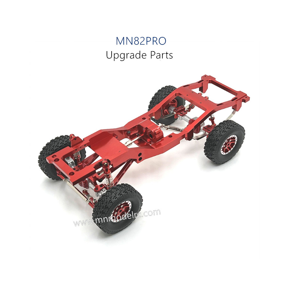 47-MN_MODEL_MN82PRO_Upgrade_Parts__Metal_upgrade_modification_frame_chassis_red-1