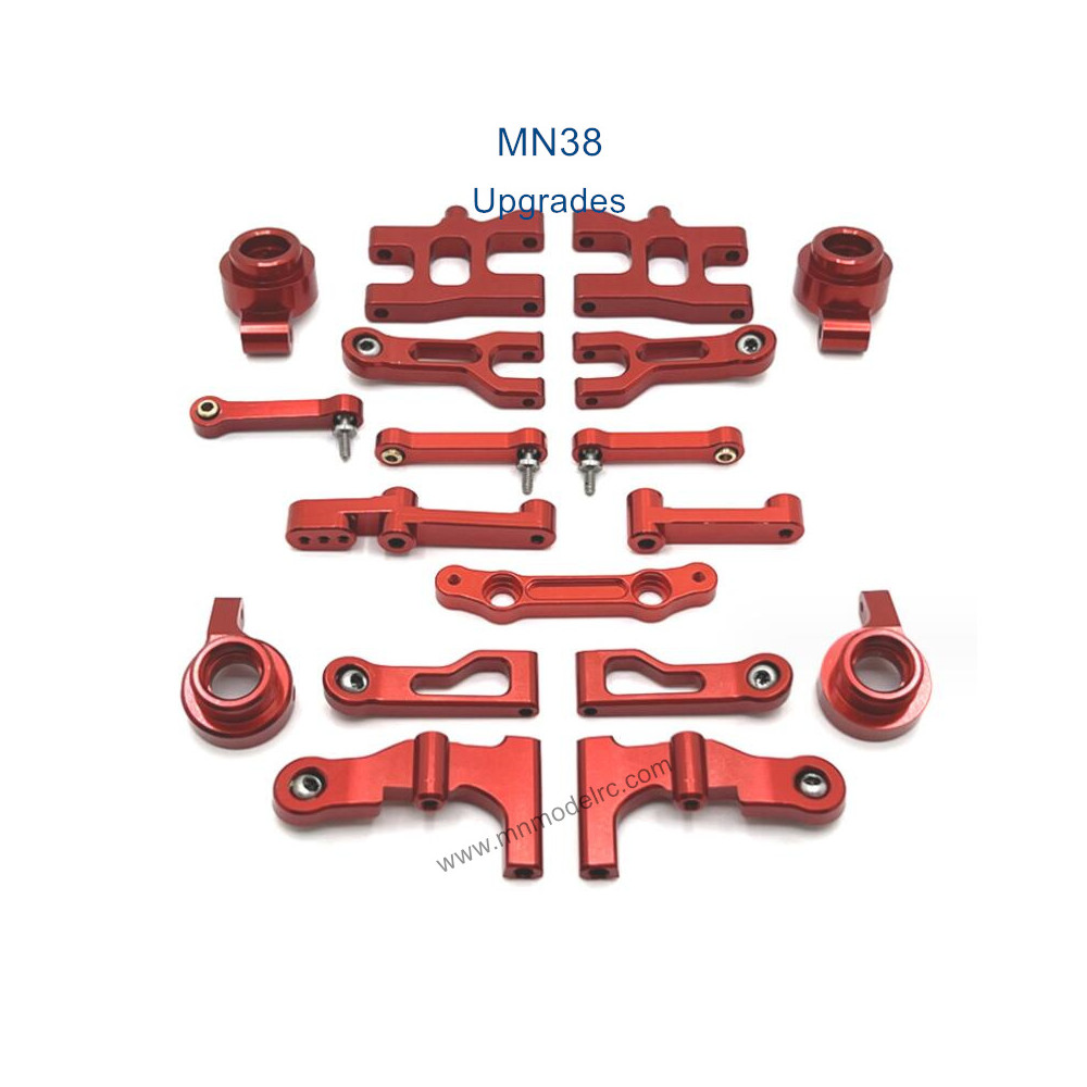 MN MODEL MN38 Upgrades Metal Kit red
