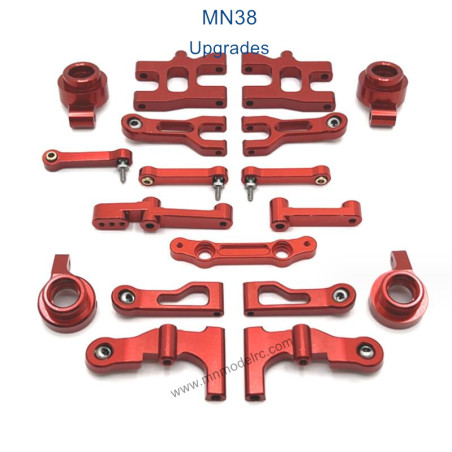 MN MODEL MN38 Upgrades Metal Kit red
