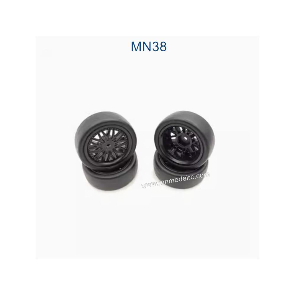 MN MODEL MN38 Parts Drift Wheels