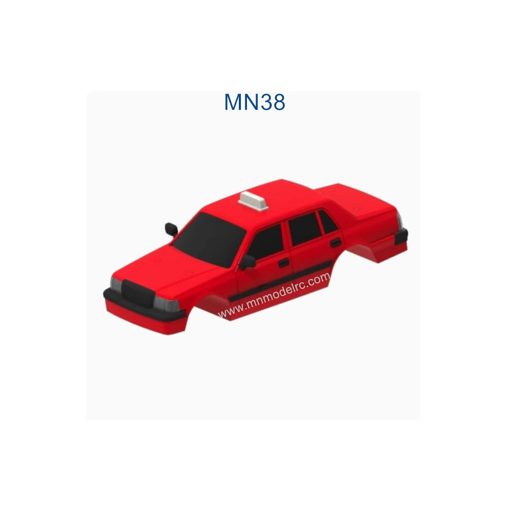 MN MODEL MN38 Parts Shell Kit red