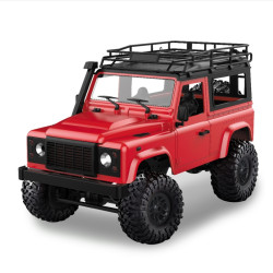 MN MODEL MN-90 D90 1/12 Scale 2.4Ghz 4WD RC Crawler for Children red