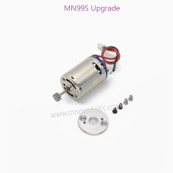 MN MODEL MN99S Upgrade Parts 370 Motor + Adapter silver