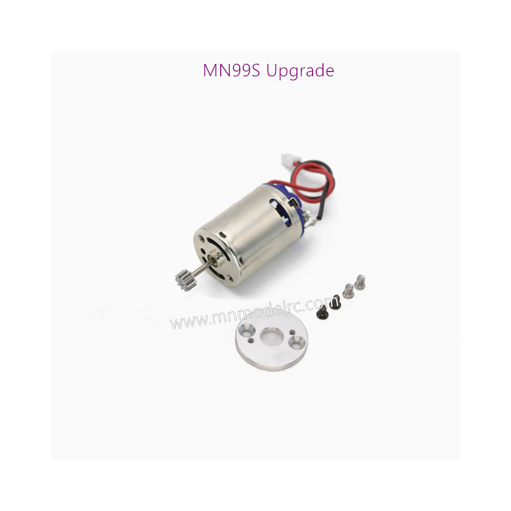 MN MODEL MN99S Upgrade Parts 370 Motor + Adapter silver