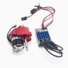 MN MODEL MN78 Outer Rotor Brushless Motor Full Metal Gearbox Torque Restocking ESC Set (Original Plug)red