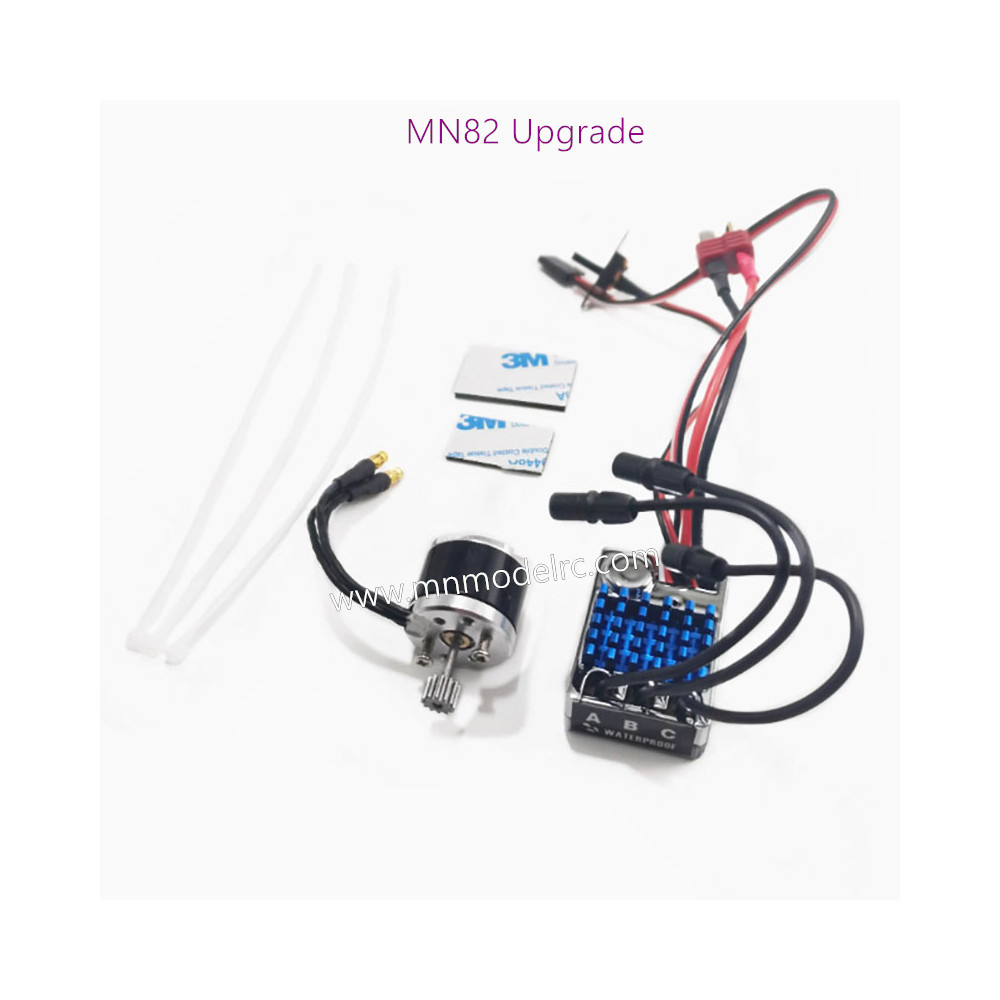 MN MODEL MN82 Outer rotor brushless set Low speed torque compensation ESC (T plug set)-1