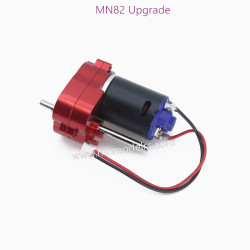 MN MODEL MN82 metal gearbox 370 motor (black leather motor)red