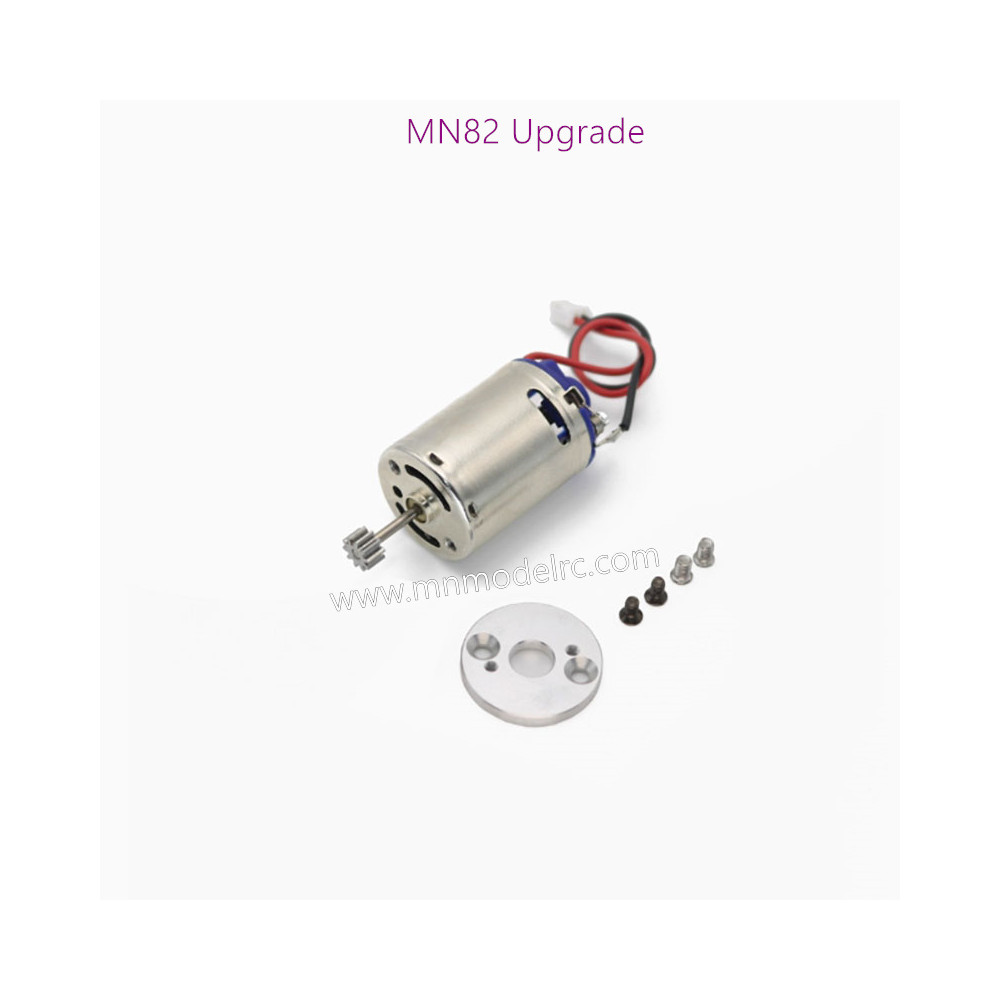 MN MODEL MN82 Upgrade Parts 370 Motor + Adapter silver