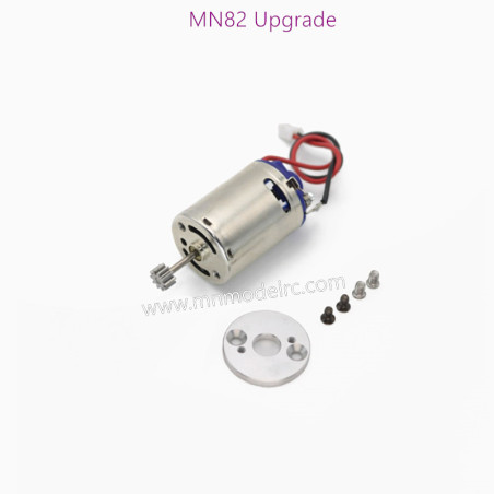 MN MODEL MN82 Upgrade Parts 370 Motor + Adapter silver