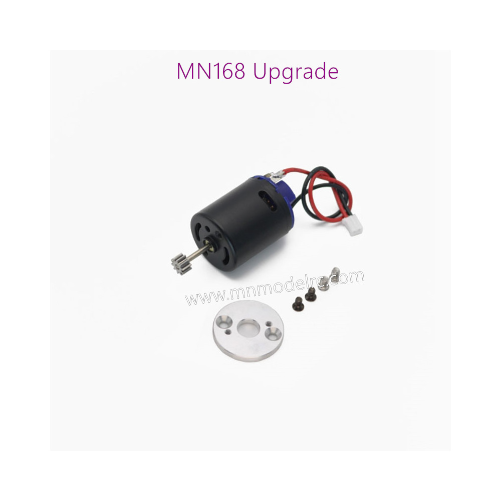MN MODEL MN168 Upgrade Parts 370 Motor + Adapter black