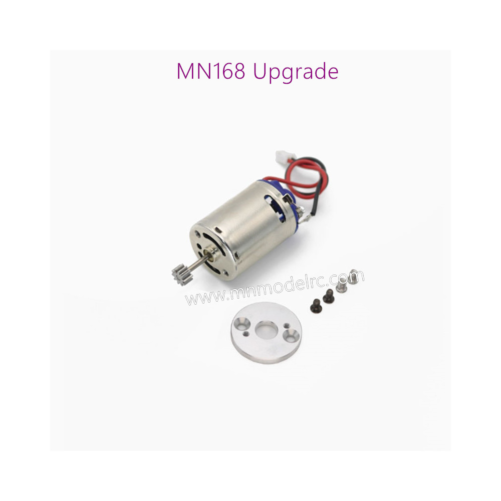 MN MODEL MN168 Upgrade Parts 370 Motor + Adapter silver