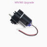 MN MODEL MN168 metal gearbox 370 motor (black leather motor)black