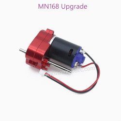 MN MODEL MN168 metal gearbox 370 motor (black leather motor)red
