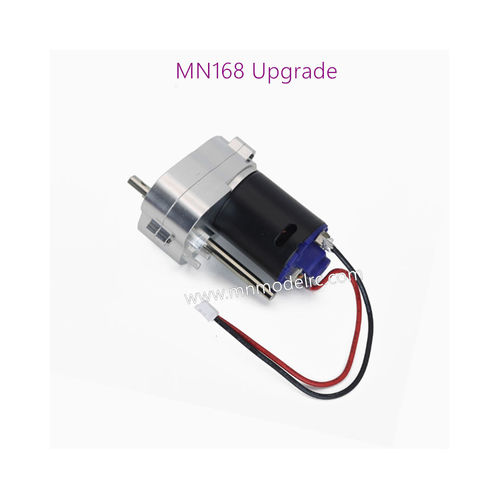 MN MODEL MN168 metal gearbox 370 motor (black leather motor)silver