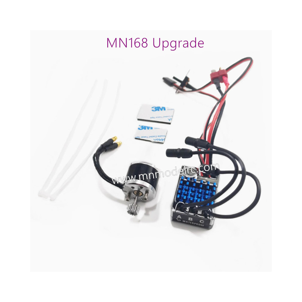 MN MODEL MN168 Outer rotor brushless set Low speed torque compensation ESC (T plug set)-1