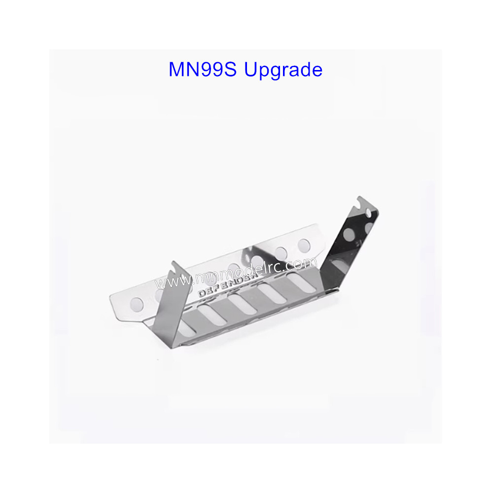 MN model MN99S upgraded parts front guard plate front bumper stainless steel armor bottom guard-2