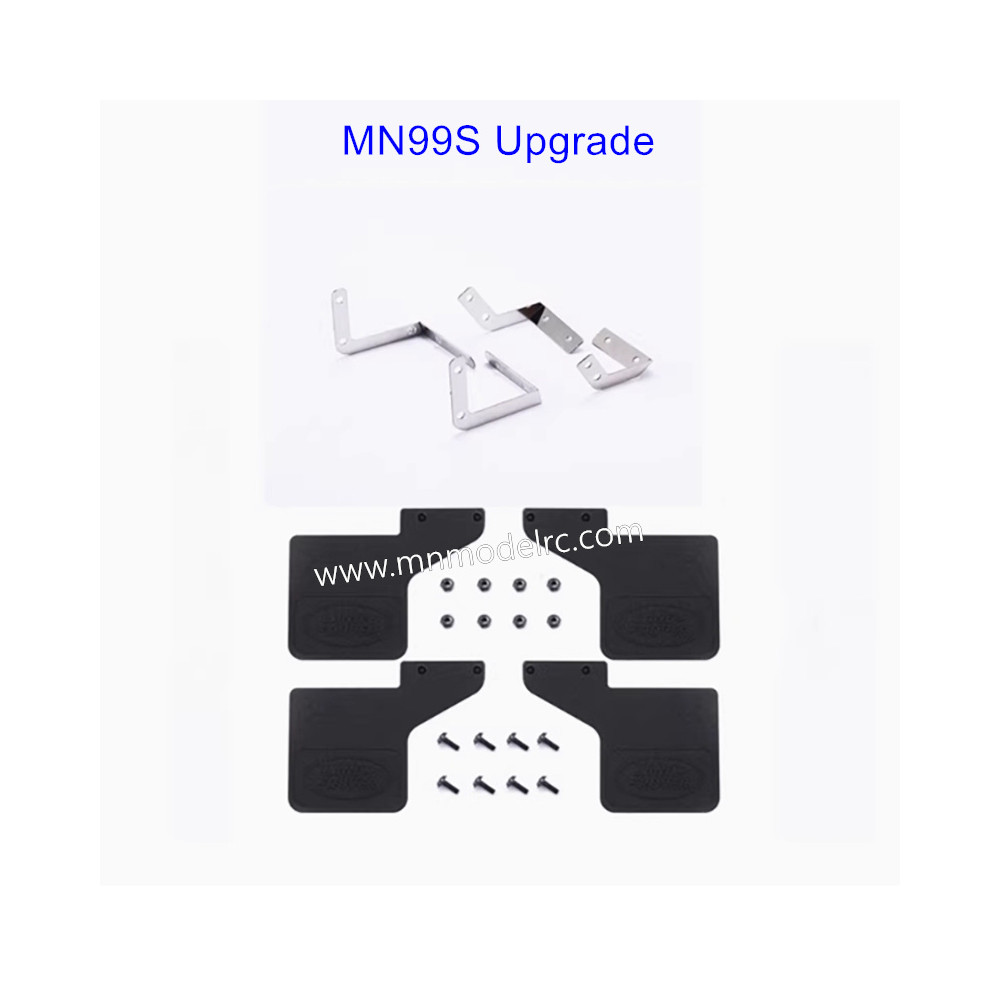 MN MODEL MN99S Upgrade Parts Fender Rubber Fender Metal Bracket