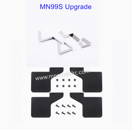 MN MODEL MN99S Upgrade Parts Fender Rubber Fender Metal Bracket