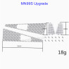 MN MODEL MN99S Upgrade Parts Metal Anti skid Plate Engine Hood Air Intake-3