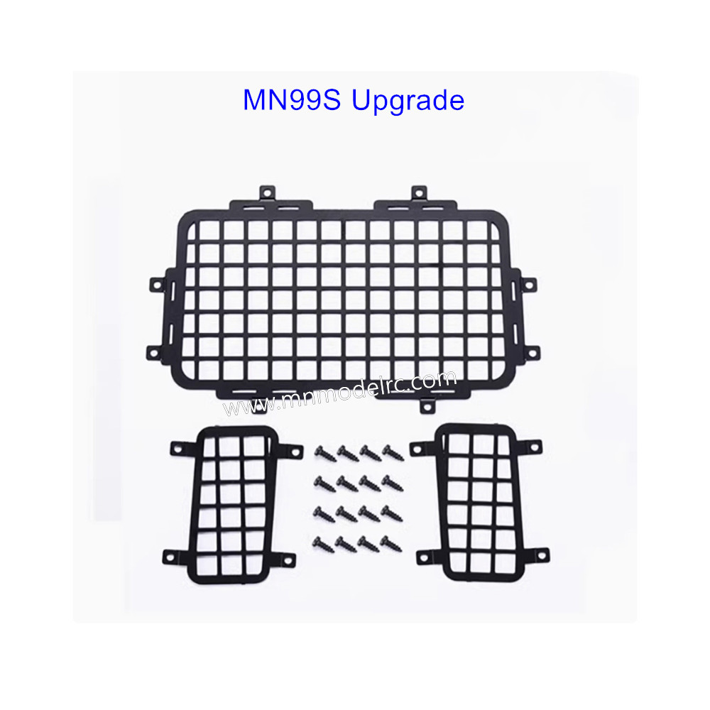 MN MODEL MN99S Upgrade Parts Metal three dimensional window net Rear window net-1