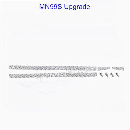 MN MODEL MN99S Upgrade Parts Side skid plate-1