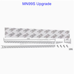 MN MODEL MN99S Upgrade Parts Side skid plate-2