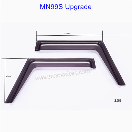 MN MODEL MN99S Upgrade Parts Sun and rain shield Rain shield-2