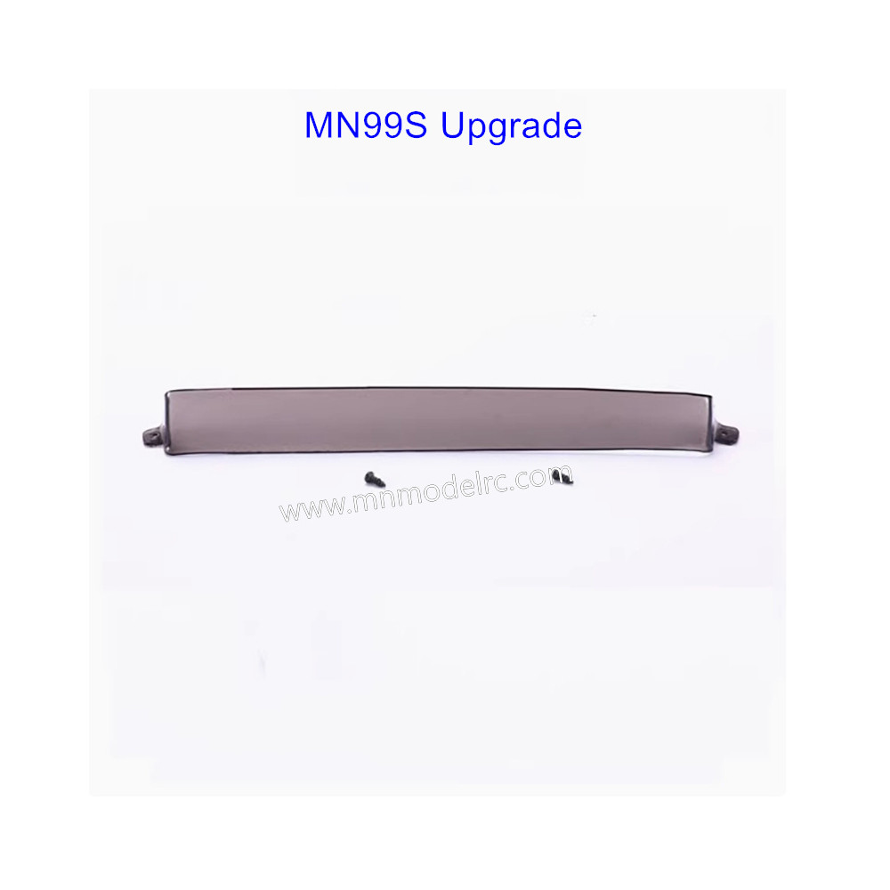MN MODEL MN99S Upgrade Parts Sun hat Rain shield Acrylic transparent black-1