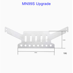 MN MODEL MN99S Upgrade Parts Front guard and front bumper-2