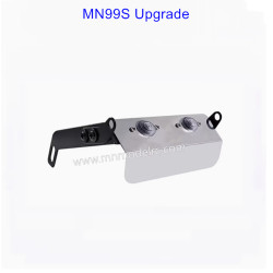 MN MODEL MN99S Upgrade Parts Front chassis guard plate front bumper protection with lights-1