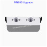 MN MODEL MN99S Upgrade Parts Front chassis guard plate front bumper protection with lights-3