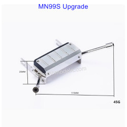 MN MODEL MN99S Upgrade Parts Metal exhaust pipe simulated fuel tank exhaust pipe-2