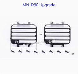 MN MODEL MN D90 Upgrade Parts Metal Headlight Cover-3