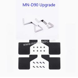 MN MODEL MN D90 Upgrade Parts Fender Rubber Fender Metal Bracket