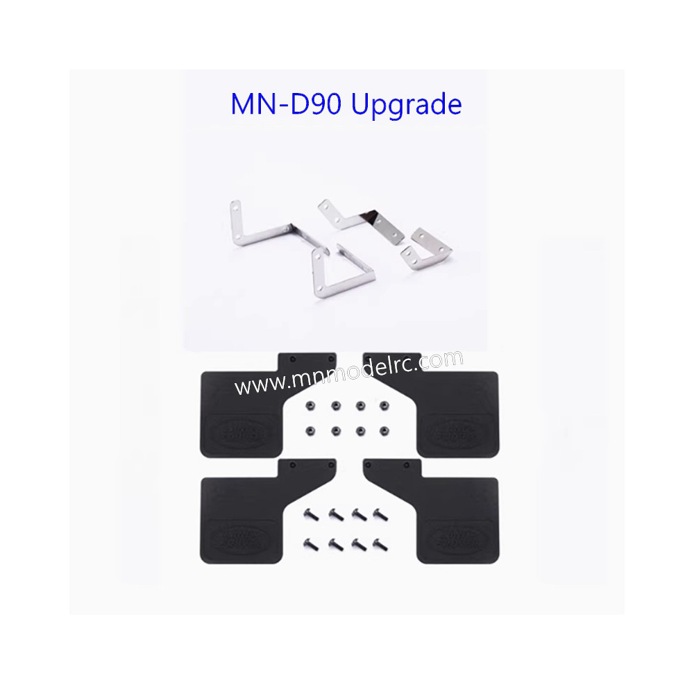 MN MODEL MN D90 Upgrade Parts Fender Rubber Fender Metal Bracket