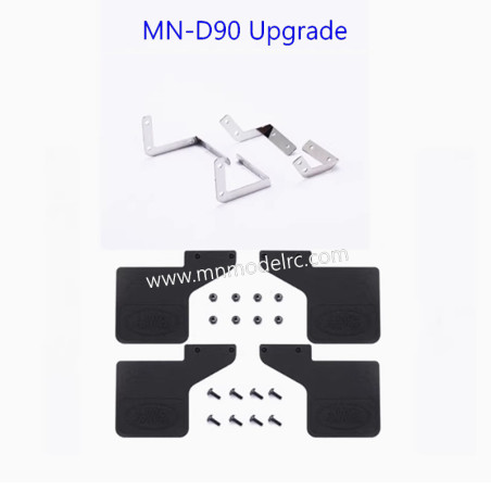 MN MODEL MN D90 Upgrade Parts Fender Rubber Fender Metal Bracket