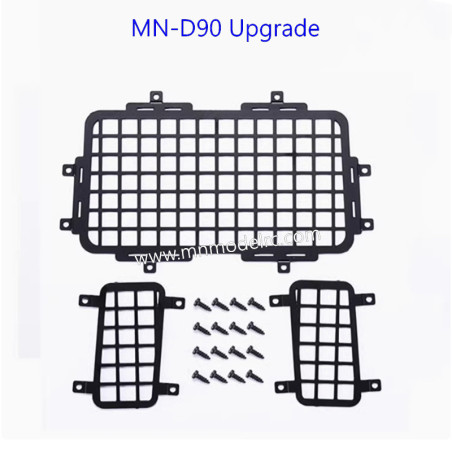 MN MODEL MN D90 Upgrade Parts Metal three dimensional window net Rear window net-3