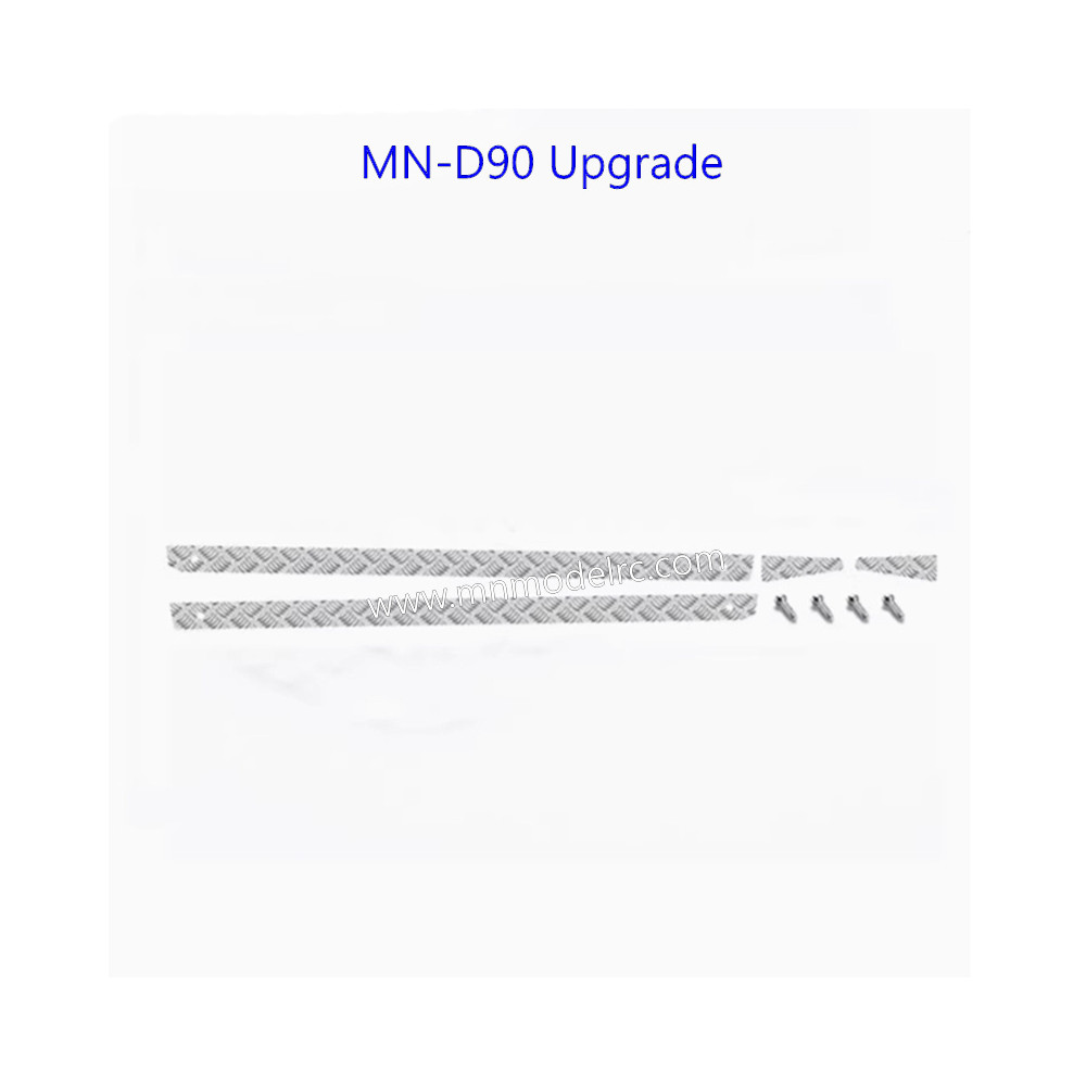 MN MODEL MN D90 Upgrade Parts Side anti skid plate-1