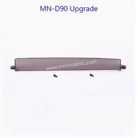 MN MODEL MN D90 Upgrade Parts Sun hat Rain shield Acrylic transparent black-1