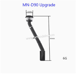 MN MODEL MN D90 Upgrade Parts Water wading throat high position air intake dust sand cover-2