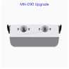 MN MODEL MN D90 Upgrade Parts Front chassis guard plate front bumper protection with lights-3
