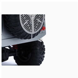 MN MODEL MN D90 Upgrade Parts Metal exhaust pipe simulated fuel tank exhaust pipe Renderings back