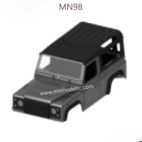 MN MODEL MN98 Original Parts Car Shell 90A-S4