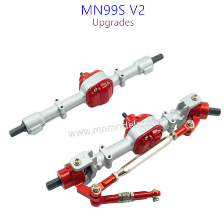 MN MODEL MN99S V2 Modified Upgrade Parts metal front and rear axles