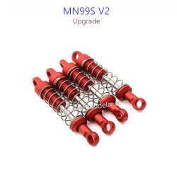 MN MODEL MN99S V2 Modified Upgrade Parts metal shock absorbers four strips