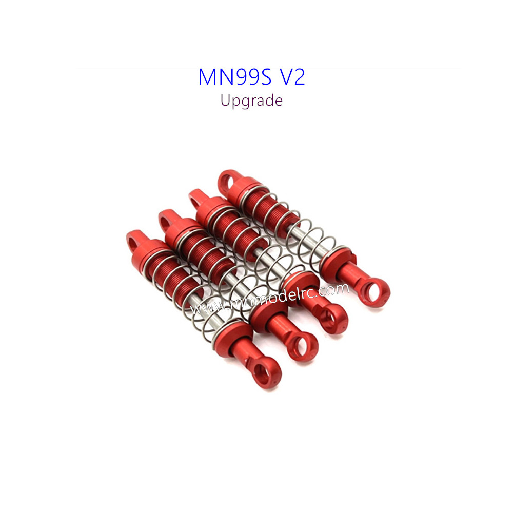 MN MODEL MN99S V2 Modified Upgrade Parts metal shock absorbers four strips