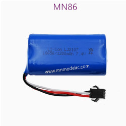 MN MODEL MN86 RC CAR Parts Original battery 1200MAH