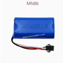 MN MODEL MN86 RC CAR Parts Original 3000 large capacity battery